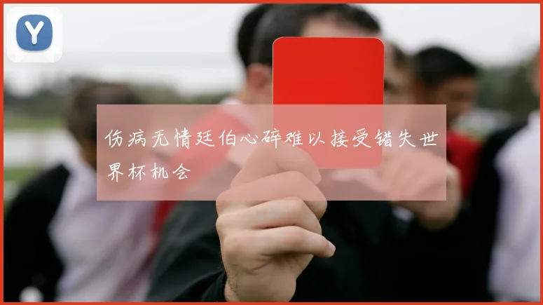 伤病无情廷伯心碎难以接受错失世界杯机会