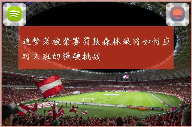 追梦若被禁赛罚款森林狼将如何应对文班的强硬挑战